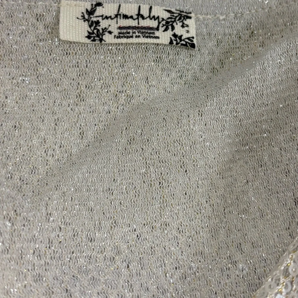 NWOT Free People Late Night Disco Layering Top